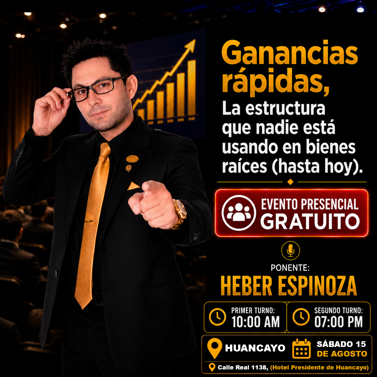 Evento Presencial Gratuito Huancayo
